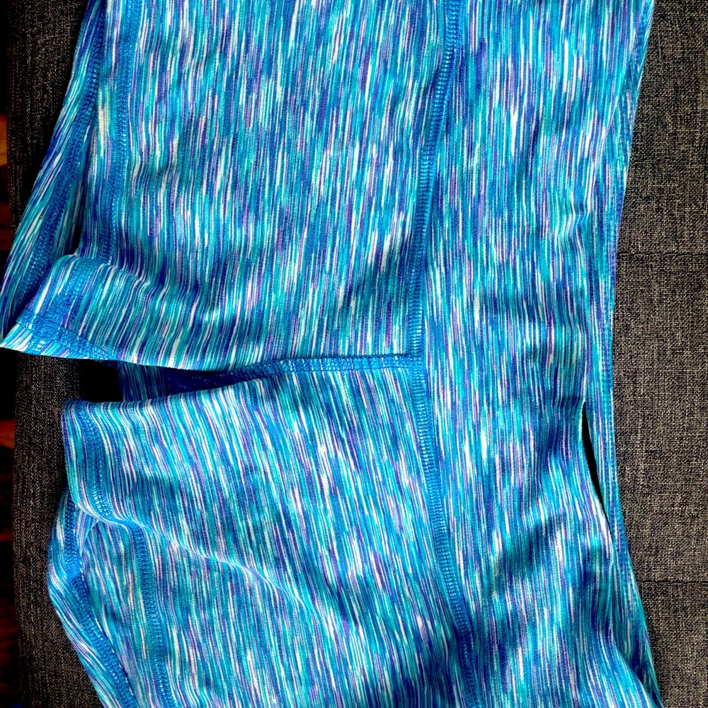 ROGUE blue booty shorts, size M, never worn